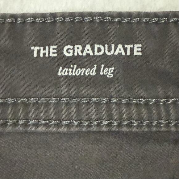 AG Adriano Goldschmied The Graduate Tailored Leg Pants Mens 33x32 Charcoal Gray - Picture 3 of 14